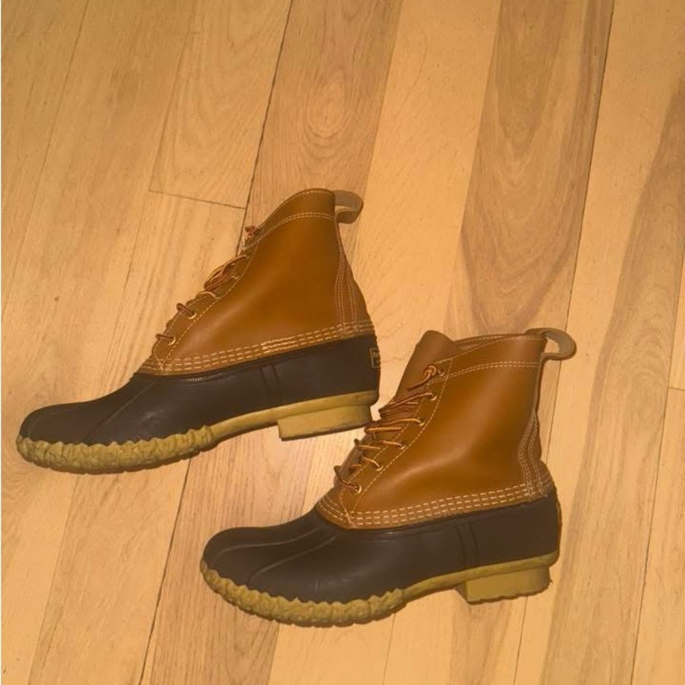 L.L. Bean Brown and Black Winter Boots